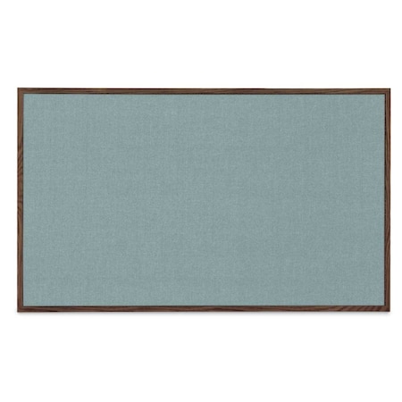 United Visual Products Combo Board, 48"x36", Black Frame/Black Porcelain & Cork UVDECORK4836B-BLKPORC-CORK